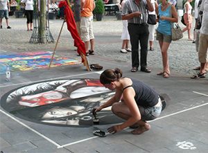 Internationaler Straßenmaler-Wettbewerb